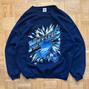 Vintage 90s Toronto Maple Leafs Ravens sweatshirt Size Large